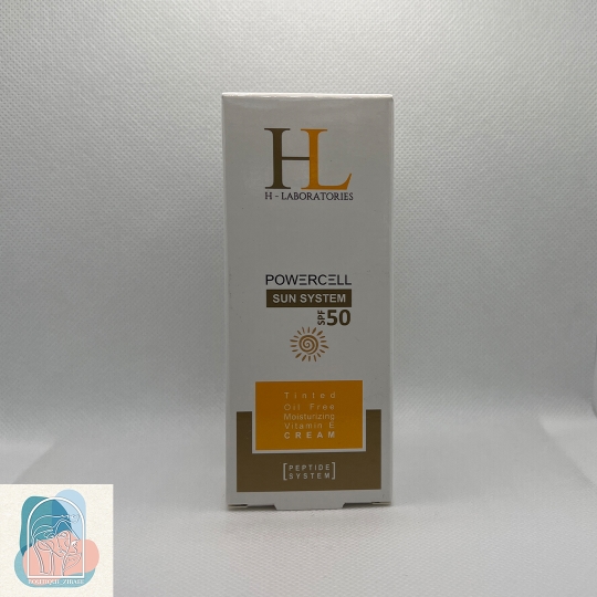ضدآفتاب رنگی پوست چرب HL